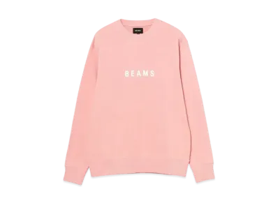 BEAMS Logo Sweatshirt 25SS "Pink"