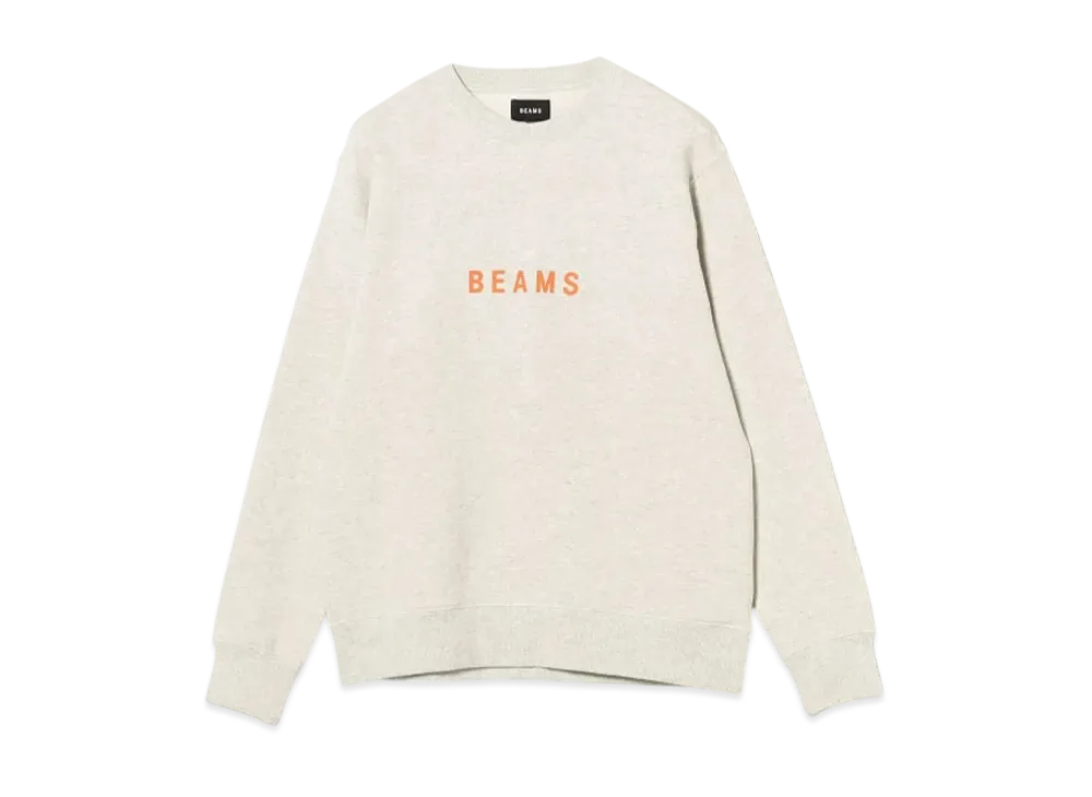 BEAMS Logo Sweatshirt 25SS "Oatmeal"