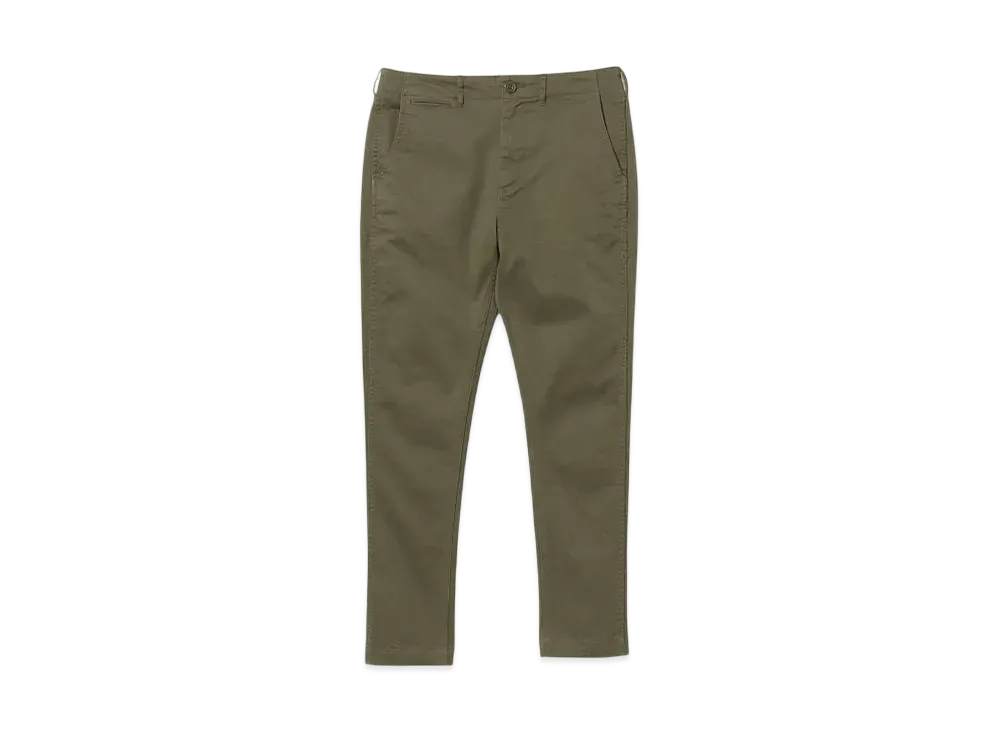 BEAMS Stretch Tapered Chino "Olive"