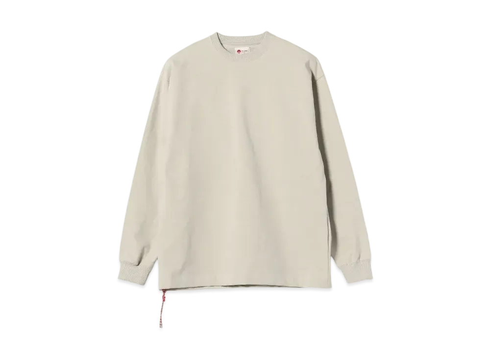 BEAMS Loose Stretch Long Sleeve "LightGray"