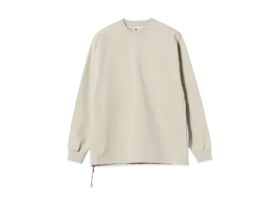 BEAMS Loose Stretch Long Sleeve "LightGray"