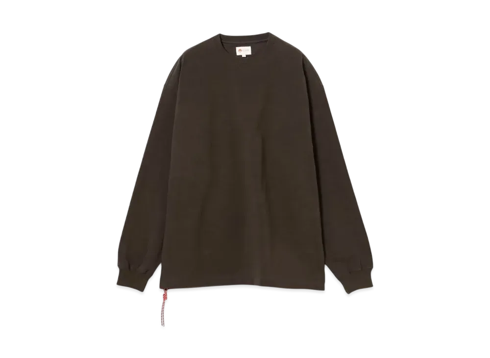 BEAMS Loose Stretch Long Sleeve "DarkBrown"