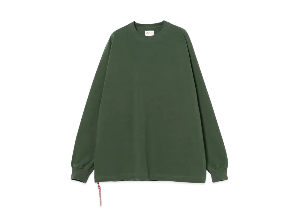 BEAMS Loose Stretch Long Sleeve "Green"