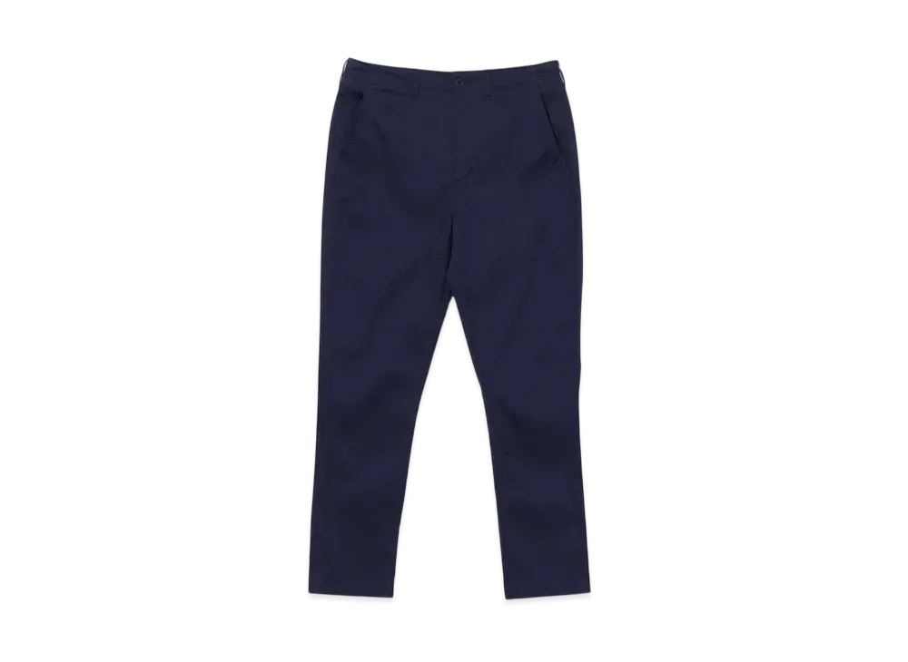 BEAMS Cotton Pique Stretch Tapered Pants "ChacoalGray"