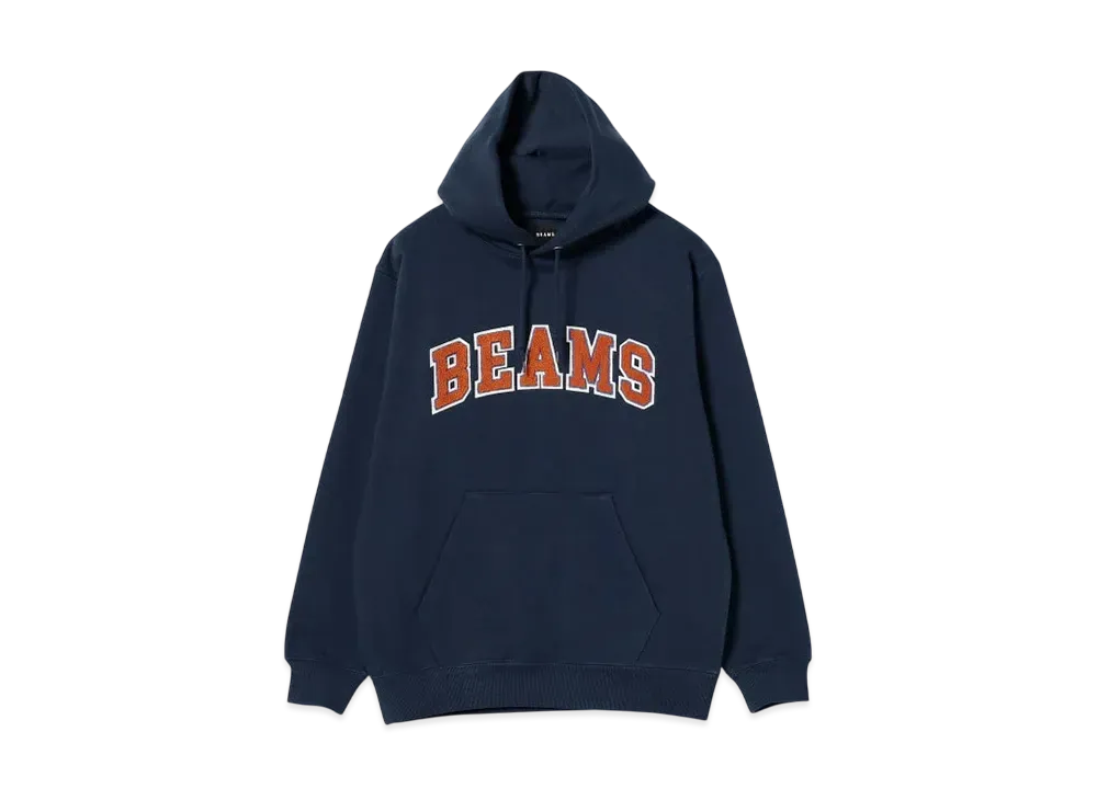 BEAMS Basic Hoodie "Navy"