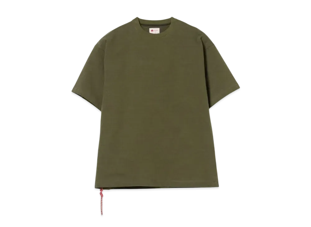BEAMS Stretch Loose Short Sleeve "Olive"