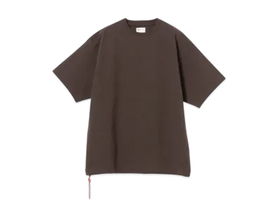 BEAMS Stretch Loose Short Sleeve "DarkBrown"