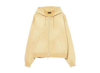 BEAMS Fade Zip-Up Hoodie "Yellow"