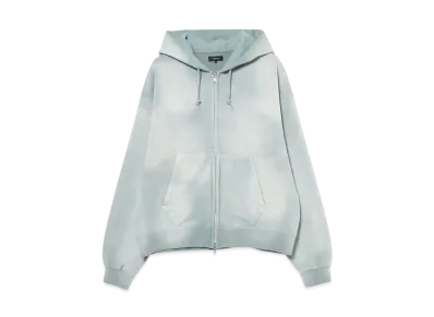 BEAMS Fade Zip-Up Hoodie "Sax"
