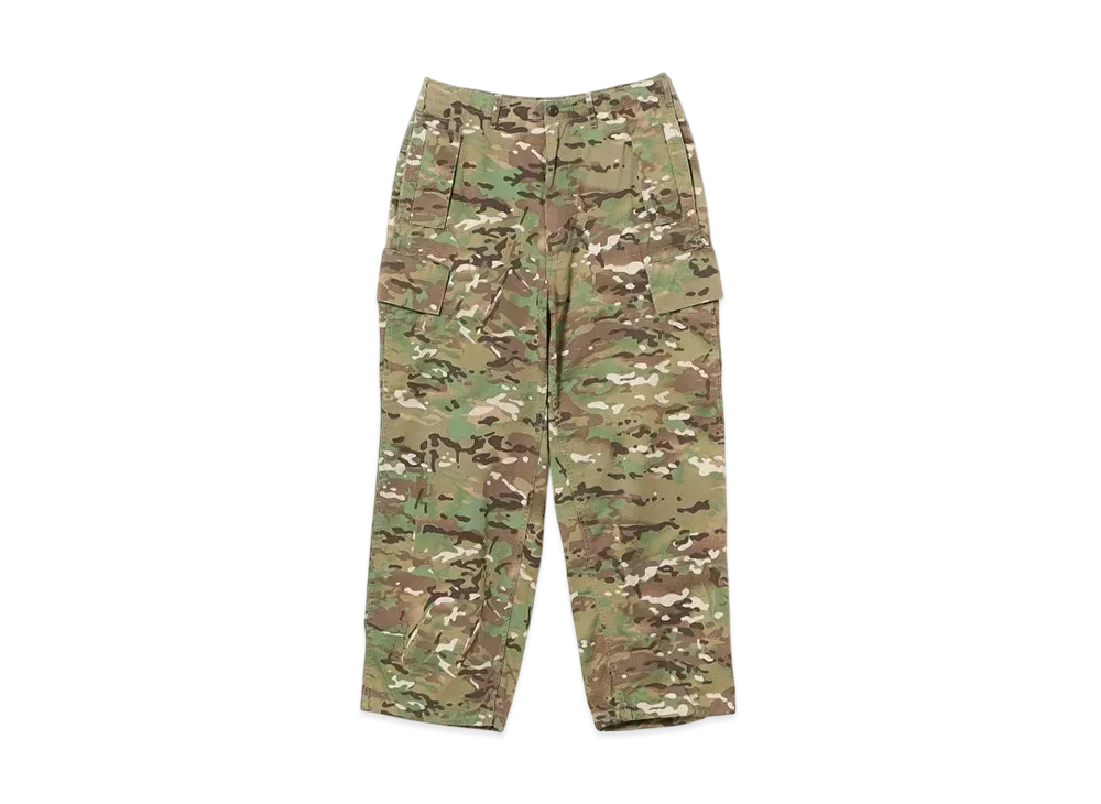 BEAMS Camo Cargo Pants "OliveCamo"