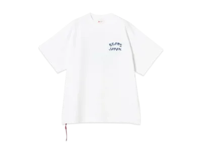 BEAMS Fuji Taka Nasu Tee "White"