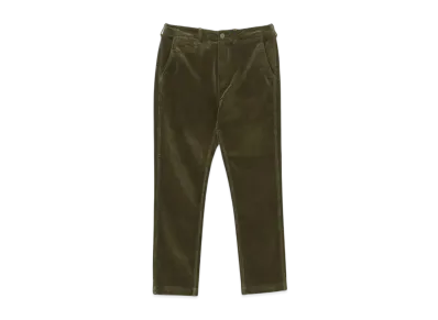 BEAMS Corduroy Stretch Tapered Pants "Olive"