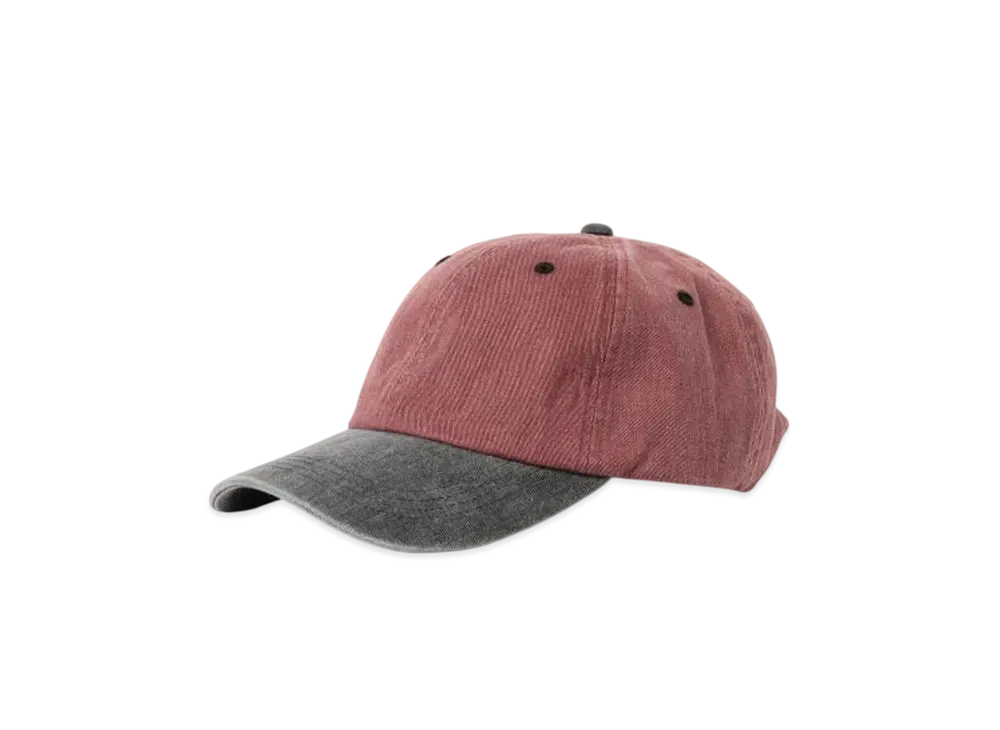 BEAMS Two Tone Fade Cap "Burgundy"