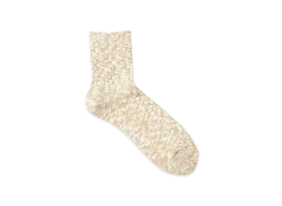 BEAMS Light Slub Socks "Navy"