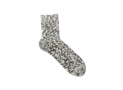 BEAMS Light Slub Socks "Black"
