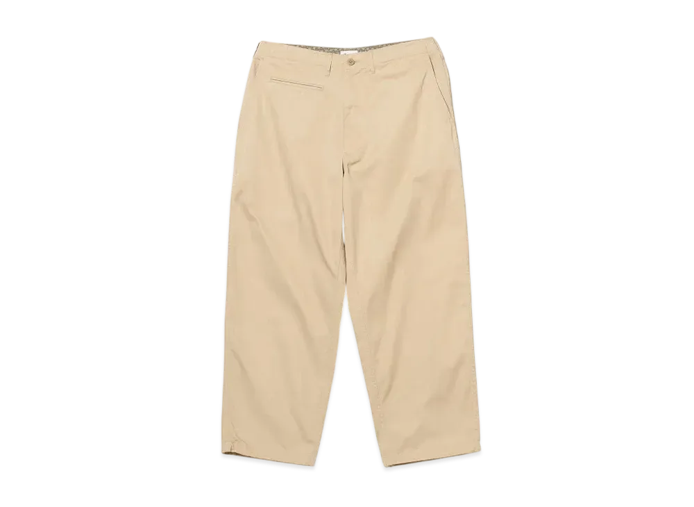 BEAMS New Big Chino Trousers "Beige"