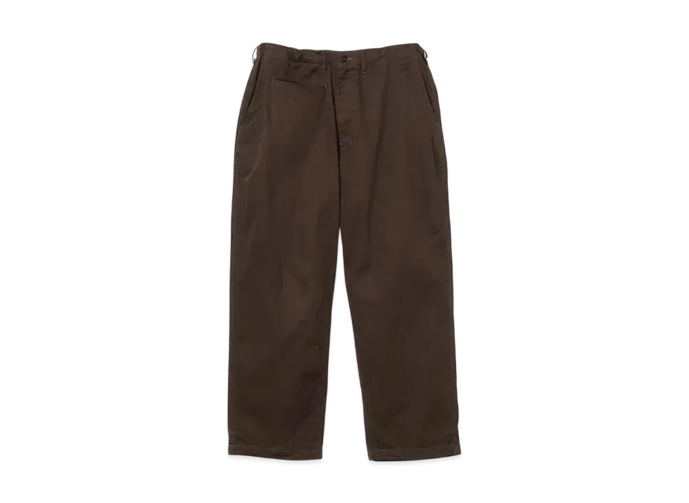 BEAMS New Big Chino Trousers "Brown"