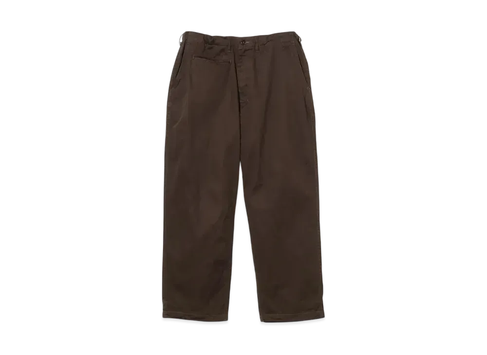 BEAMS New Big Chino Trousers "ChacoalGray"