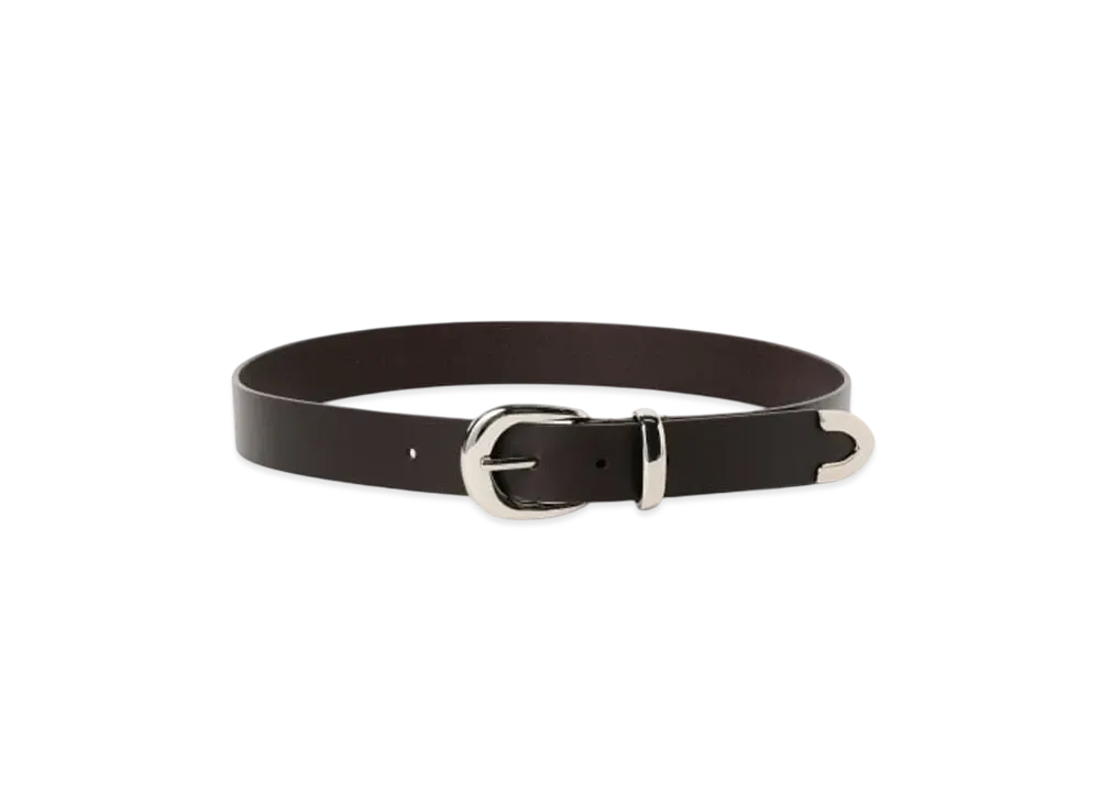 BEAMS Leather Western Belt "Brown"