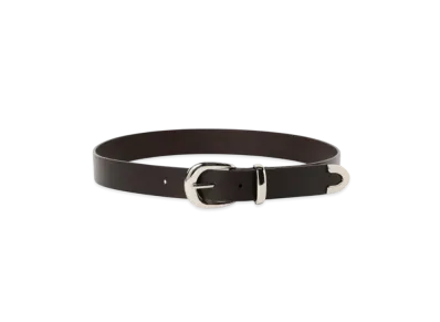 BEAMS Leather Western Belt "Brown"