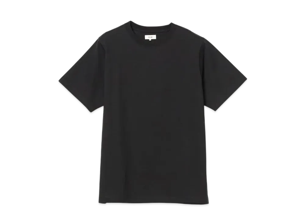 BEAMS Plain Crew Neck Tee "Black"