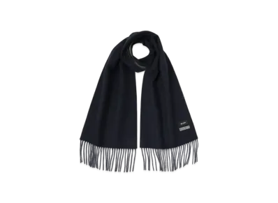 BEAMS Herringbone Reversible Muffler "NavyGray"