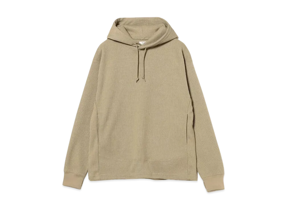 BEAMS Heavyweight Tech Thermal Hoodie "Sage"