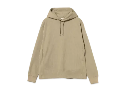BEAMS Heavyweight Tech Thermal Hoodie "Sage"