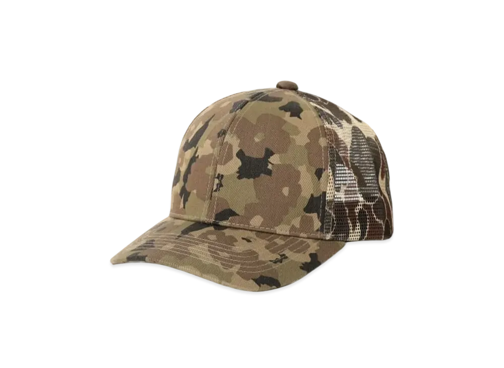 BEAMS Camouflage Pattern Mesh Cap "Flower"
