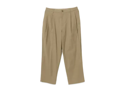 BEAMS Dungarees 2 Pleat Slacks "Beige"
