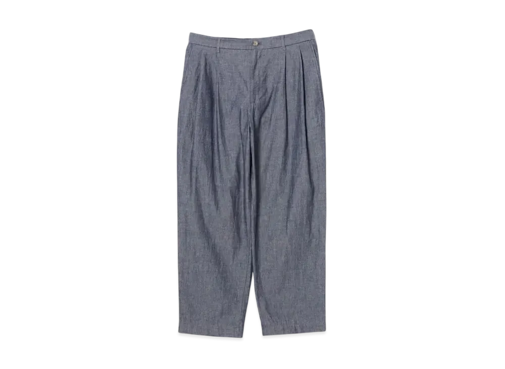 BEAMS Dungarees 2 Pleat Slacks "Black"