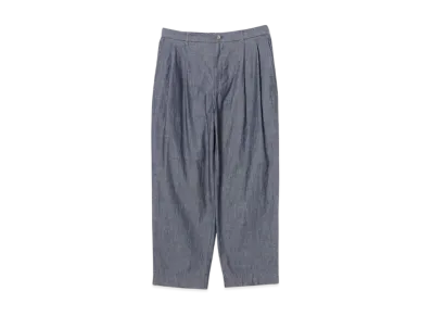 BEAMS Dungarees 2 Pleat Slacks "Black"