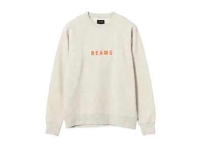 BEAMS Logo Sweatshirt "Oatmeal"