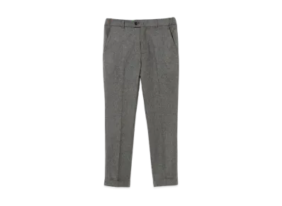 BEAMS Flannel Slacks "Gray"