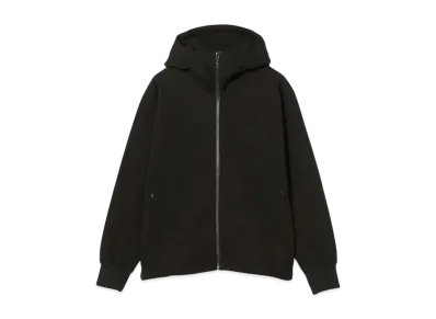 BEAMS Sweat Zip Up Hoodie "Black"