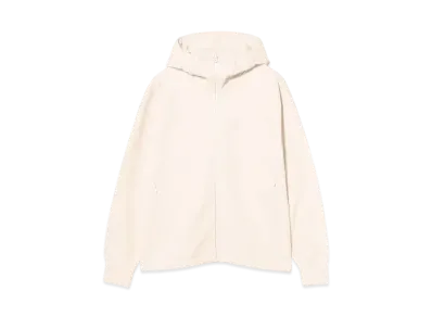 BEAMS Sweat Zip Up Hoodie "Ivory"