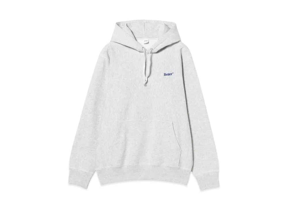 BEAMS x Better (TM) Gift Shop Standard Logo Gray Hooded Sweatshirt "Gray"