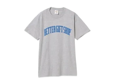 BEAMS x Better (TM) Gift Shop Collegiate S/S Tee "Gray"