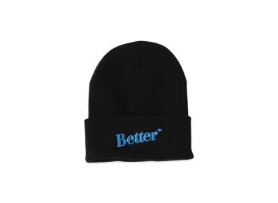 BEAMS x Better (TM) Gift Shop Standard Logo Beanie "Black"