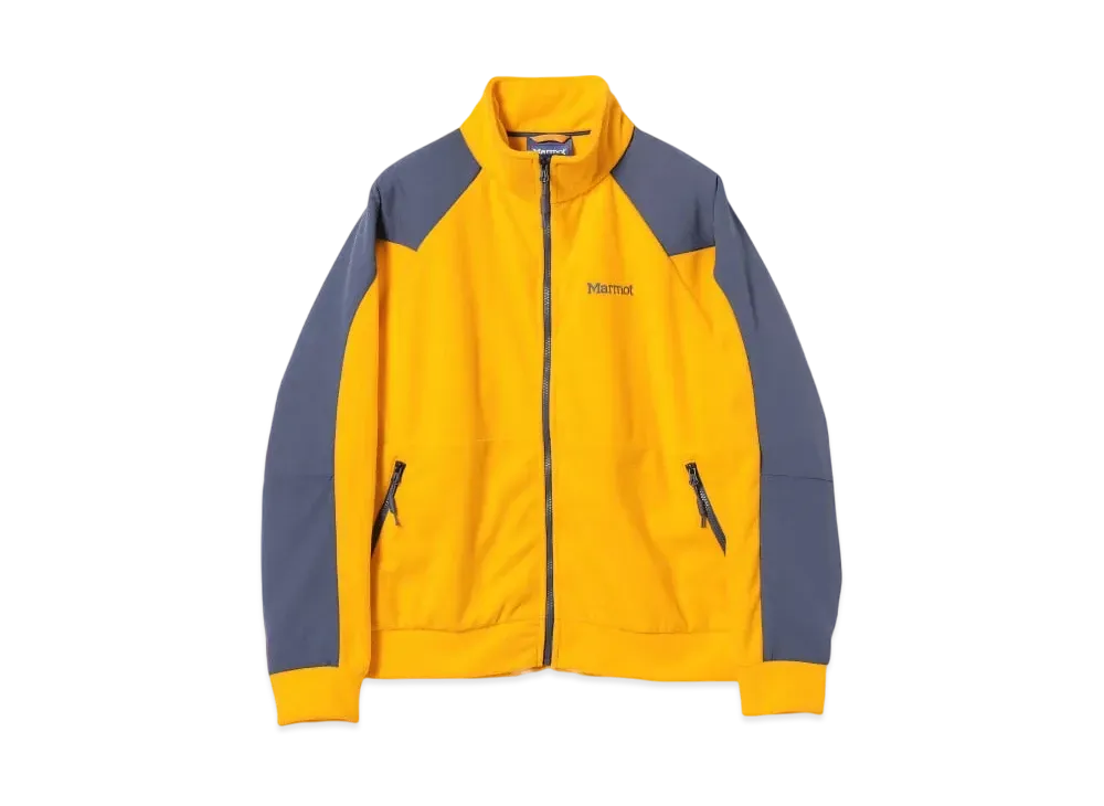 BEAMS x Better (TM) Gift Shop x Marmot Indigo Polar Alpine Fleece Jacket "Solar/BlueIndigo"
