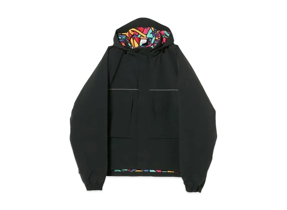 BEAMS x Unslacks x Shinknownsuke Fleece Lined Nylon Jacket "Black"