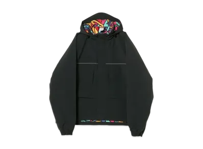 BEAMS x Unslacks x Shinknownsuke Fleece Lined Nylon Jacket "Black"