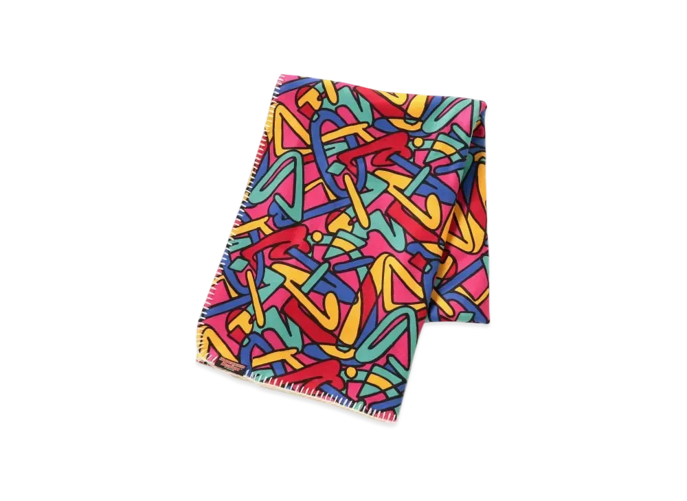 BEAMS x Unslacks x Shinknownsuke Fleece Blanket "Multi"
