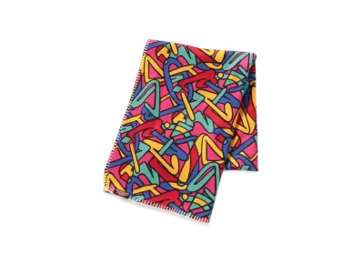 BEAMS x Unslacks x Shinknownsuke Fleece Blanket "Multi"
