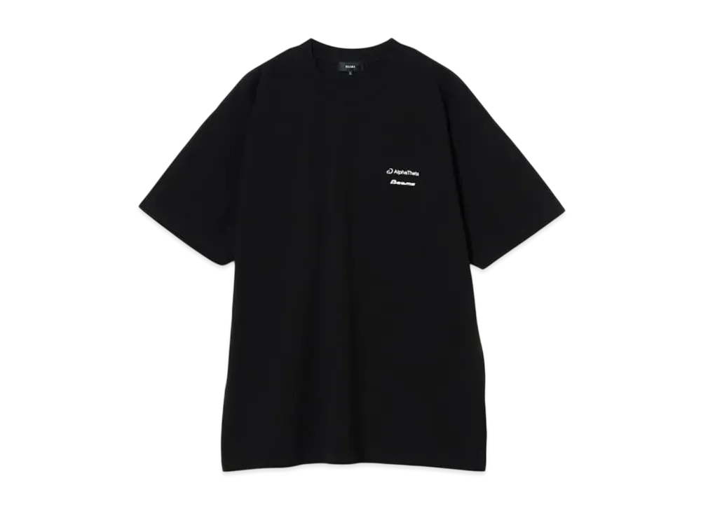 BEAMS x Alphatheta Tee "Black"