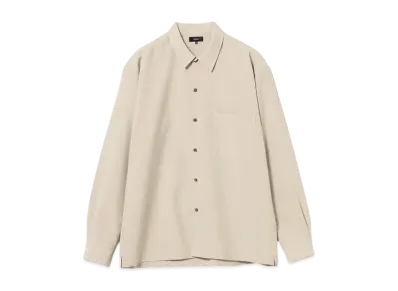 BEAMS Relaxed Fit Reflax Shirt "Natural"