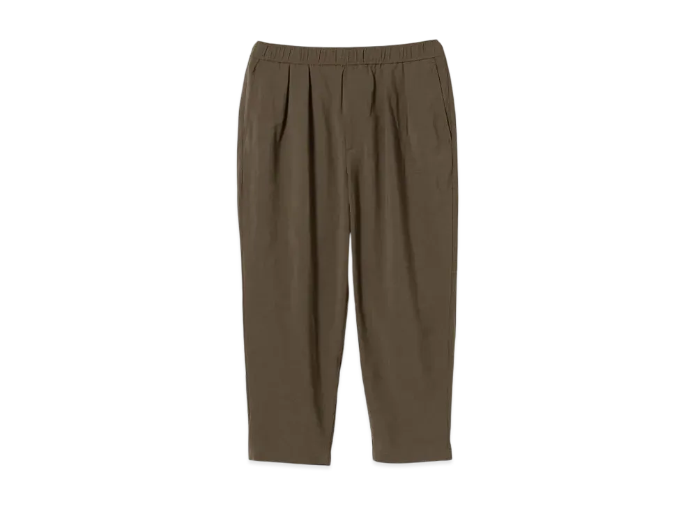 BEAMS Dry 2 Pleat Easy Pants "Olive"