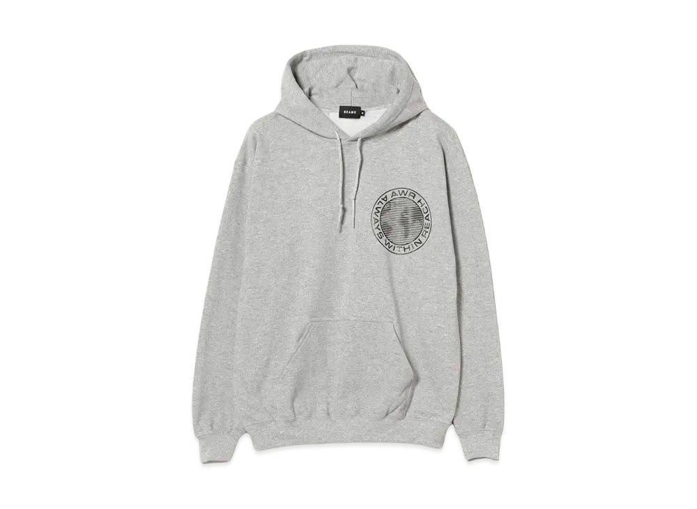 BEAMS Mobile Sweat Hoodie "Gray"