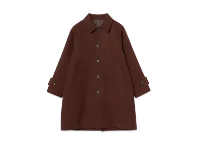 BEAMS Fleece Collar Coat "Bordeaux"