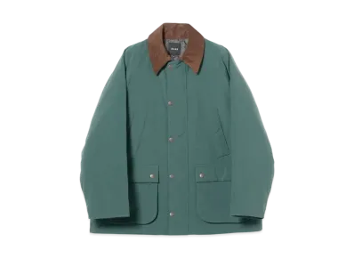 BEAMS Filled Field Coat "Teal"